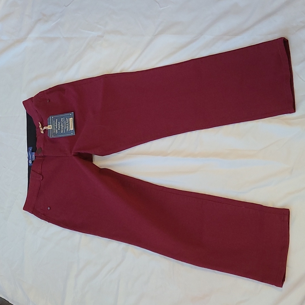 Straight leg jeans